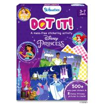Conjunto de atividades artísticas Skillmatics Dot It Disney Princess com adesivos