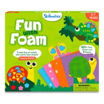Conjunto de atividades artísticas Skillmatics Fun with Foam Animals Kids 3-7