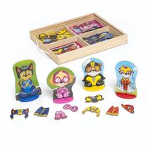 Conjunto de atividades de brinquedo Melissa & Doug PAW Patrol Wood 64 peças Conjunto de atividades de brinquedo Melissa & Doug PAW Patrol Wood 64 peças