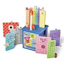 Conjunto de atividades MathLink Cubes hand2mind Numberblocks Heroes
