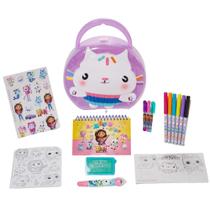 Conjunto de atividades para colorir e adesivos Designs inovadores Gabby's Dollhouse Conjunto de atividades para colorir e adesivos Designs inovadores Gabby's Dollhouse