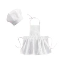 Conjunto De Avental E Chapéu De Chef Para Bebês, Meninos E Meninas, Roupa Para Fotografia De