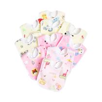 Conjunto De Babadores De Algodão Impermeáveis Para Bebês Meninos E Meninas 4/6/8/10PCS Proteção Para