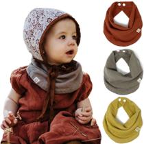 Conjunto de babadores Kishu Baby Indi Infinity em algodão orgânico Conjunto de babadores Kishu Baby Indi Infinity em algodão orgânico