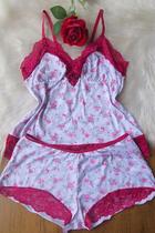Conjunto De Baby Doll Estampado - Donzela Conjunto De Baby Doll Estampado - Donzela