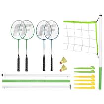 Conjunto de badminton Franklin Sports Portable com 4 raquetes