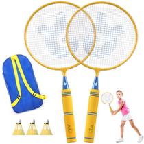 Conjunto de badminton para crianças JOY SPOT! Raquetes leves de 44x22 cm Conjunto de badminton para crianças JOY SPOT! Raquetes leves de 44x22 cm
