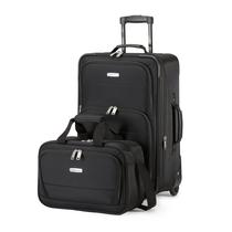 Conjunto de bagagem Amazon Basics Carry On, mala de 23" e sacola de 15"