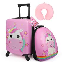 Conjunto de Bagagem Infantil Emissary Kids - Unicórnio - 3 a 7 Anos