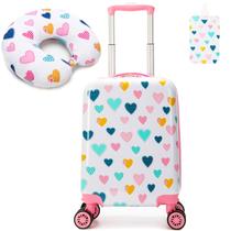 Conjunto de Bagagem Infantil Esteemly com Mala Rígida Spinner 16"