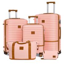 Conjunto de bagagem Joyway, mala de 3 peças com roda giratória TSA Lock Conjunto de bagagem Joyway, mala de 3 peças com roda giratória TSA Lock