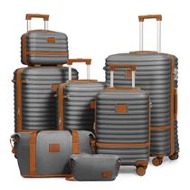 Conjunto de bagagem Joyway, mala de 4 peças com roda giratória TSA Lock Conjunto de bagagem Joyway, mala de 4 peças com roda giratória TSA Lock