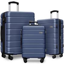 Conjunto de bagagem KEYTANG Explorer Light Weight Hardside de 3 peças