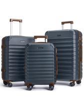 Conjunto de Bagagem LIGHT FLIGHT 3 Peças com Rodas Spinner e Cadeado TSA