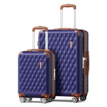 Conjunto de Bagagem Melalenia 3 Peças - Hard Shell com Rodas Giratórias