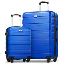 Conjunto de Bagagem Suitour 2 Peças com Rodas Giratórias (20" e 28")