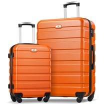 Conjunto de bagagem Suitour de 2 peças com rodas giratórias de 20 polegadas e 28 polegadas