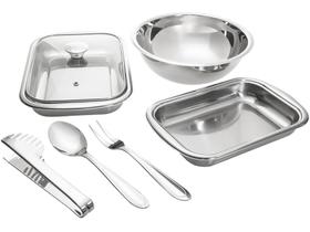 Conjunto de Baixelas Tramontina Inox 6 Peças - Cosmos