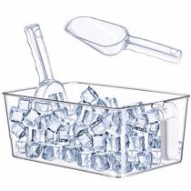 Conjunto de Balde de Gelo Havawish de Plástico 28x18x11 cm com Pá