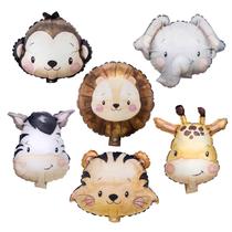 Conjunto de Balões de Aniversário com Animais da Selva Safari Wuokkig Conjunto de Balões de Aniversário com Animais da Selva Safari Wuokkig