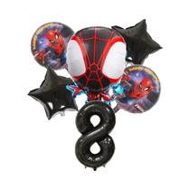 Conjunto De Balões De Aniversário De Super-Herói 6 Peças Balões De Folha De 32 Polegadas Decoração Conjunto De Balões De Aniversário De Super-Herói 6 Peças Balões De Folha De 32 Polegadas Decoração