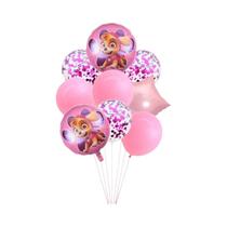 Conjunto De Balões De Coração Da Patrulha Canina Chase Skye Para Crianças, Decoração De Festa De Conjunto De Balões De Coração Da Patrulha Canina Chase Skye Para Crianças, Decoração De Festa De