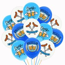 Conjunto de balões de festa Oktoberfest 18 balões de látex de 12 polegadas Conjunto de balões de festa Oktoberfest 18 balões de látex de 12 polegadas