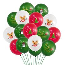 Conjunto de balões de látex de Natal, 20 unidades de balões espessos de 30 cm