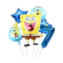Conjunto De Balões Do SpongeBob Patrick Star 6 Peças Suprimentos Para Festa De Aniversário Balões De Conjunto De Balões Do SpongeBob Patrick Star 6 Peças Suprimentos Para Festa De Aniversário Balões De