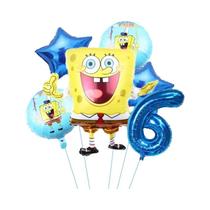 Conjunto De Balões Do SpongeBob Patrick Star 6 Peças Suprimentos Para Festa De Aniversário Balões De Conjunto De Balões Do SpongeBob Patrick Star 6 Peças Suprimentos Para Festa De Aniversário Balões De