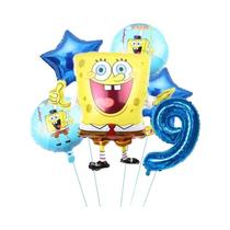 Conjunto De Balões Do SpongeBob Patrick Star 6 Peças Suprimentos Para Festa De Aniversário Balões De Conjunto De Balões Do SpongeBob Patrick Star 6 Peças Suprimentos Para Festa De Aniversário Balões De