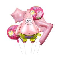 Conjunto De Balões Do SpongeBob Patrick Star 6 Peças Suprimentos Para Festa De Aniversário Balões De Conjunto De Balões Do SpongeBob Patrick Star 6 Peças Suprimentos Para Festa De Aniversário Balões De