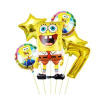 Conjunto De Balões Do SpongeBob Patrick Star 6 Peças Suprimentos Para Festa De Aniversário Balões De Conjunto De Balões Do SpongeBob Patrick Star 6 Peças Suprimentos Para Festa De Aniversário Balões De