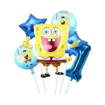 Conjunto De Balões Do SpongeBob Patrick Star 6 Peças Suprimentos Para Festa De Aniversário Balões De Conjunto De Balões Do SpongeBob Patrick Star 6 Peças Suprimentos Para Festa De Aniversário Balões De