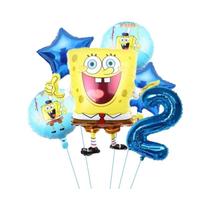 Conjunto De Balões Do SpongeBob Patrick Star 6 Peças Suprimentos Para Festa De Aniversário Balões De Conjunto De Balões Do SpongeBob Patrick Star 6 Peças Suprimentos Para Festa De Aniversário Balões De