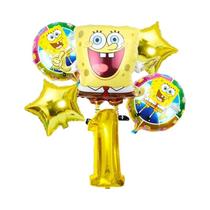 Conjunto De Balões Do SpongeBob Patrick Star 6 Peças Suprimentos Para Festa De Aniversário Balões De Conjunto De Balões Do SpongeBob Patrick Star 6 Peças Suprimentos Para Festa De Aniversário Balões De