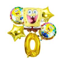 Conjunto De Balões Do SpongeBob Patrick Star 6 Peças Suprimentos Para Festa De Aniversário Balões De Conjunto De Balões Do SpongeBob Patrick Star 6 Peças Suprimentos Para Festa De Aniversário Balões De