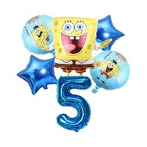 Conjunto De Balões Do SpongeBob Patrick Star 6 Peças Suprimentos Para Festa De Aniversário Balões De Conjunto De Balões Do SpongeBob Patrick Star 6 Peças Suprimentos Para Festa De Aniversário Balões De