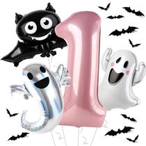 Conjunto de balões Dripykiaa Spooky One 1st Birthday Party Girl 40cm Conjunto de balões Dripykiaa Spooky One 1st Birthday Party Girl 40cm