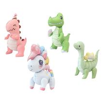 Conjunto de balões metalizados Cute Dinosaur & Unicórnio 54-79 cm (2 unidades)