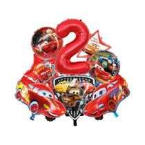 Conjunto De Balões Temáticos De Carros De Corrida Para Crianças 8 Peças Balões De Folha Helium Do Conjunto De Balões Temáticos De Carros De Corrida Para Crianças 8 Peças Balões De Folha Helium Do