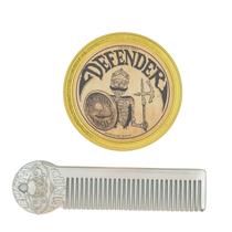Conjunto de Bálsamo para Bigote e Pente Platinum THE VINTAGE GROOMING CO. Conjunto de Bálsamo para Bigote e Pente Platinum THE VINTAGE GROOMING CO.