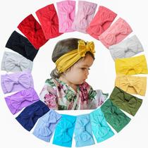 Conjunto de bandanas CELLOT, 20 cores, super elástico e macio, nó para bebês