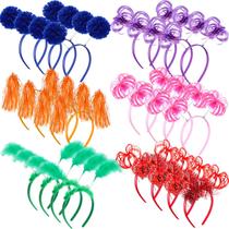 Conjunto de bandanas Censen Pom Pom Tinsel Halloween Party x24 Conjunto de bandanas Censen Pom Pom Tinsel Halloween Party x24