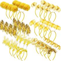 Conjunto de bandanas Censen Pom Pom Tinsel Halloween Party x24 Conjunto de bandanas Censen Pom Pom Tinsel Halloween Party x24