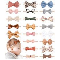 Conjunto de bandanas e laços para bebês, 21 peças de camisa