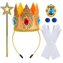 Conjunto de bandanas Princess Crown Accessories WOXAFO Princess Tiara