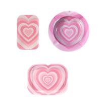 Conjunto De Bandeja Rolante 18X14cm 3 Peças Cinzeiro De Metal Estojo Para Cigarros Prato De