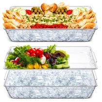 Conjunto de Bandejas Baderke 40x24 cm em Plástico para Servir Geladas Conjunto de Bandejas Baderke 40x24 cm em Plástico para Servir Geladas