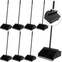 Conjunto de bandejas de poeira Leumoi, 8 peças com alça longa para limpeza de piso